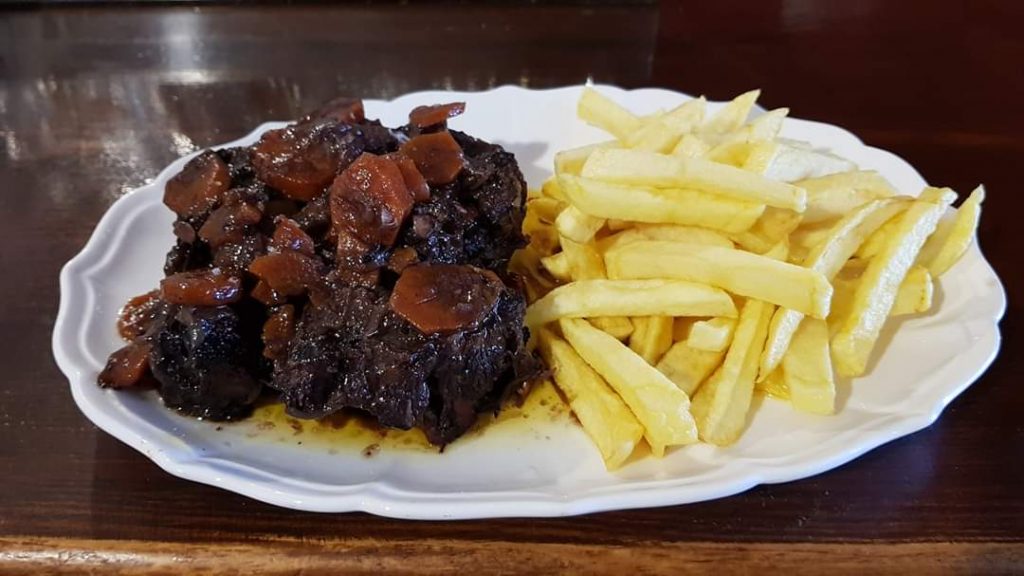 receta con bebida espirituosa