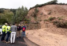 La Diputación destina los primeros seis millones de euros para actuar en 37 carreteras afectadas