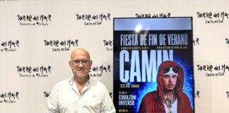 Camin, Corazón Inverso y Oliver Gil protagonizan la Fiesta Fin de Verano de Torre del Mar Fiesta Fin de Verano Torre del Mar 2026 en la Playa del Copo