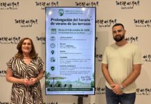 Comercio e Industria amplía hasta el 4 de octubre el horario de las terrazas de hostelería de Vélez-Málaga