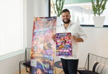 Presentación de los horarios del Circo Berlín en Vélez-Málaga con los carteles de Adrenalina 2.0