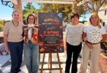 Maroween llena Maro de disfraces, castañas y música el 31 de octubre Presentación de Maroween en Maro, Nerja, con el cartel del 31 de octubre