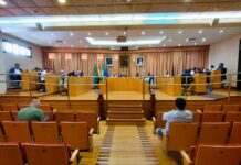 Salón de Plenos del Ayuntamiento, escenario de la elección del alcalde de Vélez-Málaga