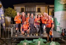 El Playas de Torre del Mar gana la Travesía Sierra de Grazalema Equipo Sigfrido Fruit - Playas de Torre del Mar en el podio de la Travesía Sierra de Grazalema